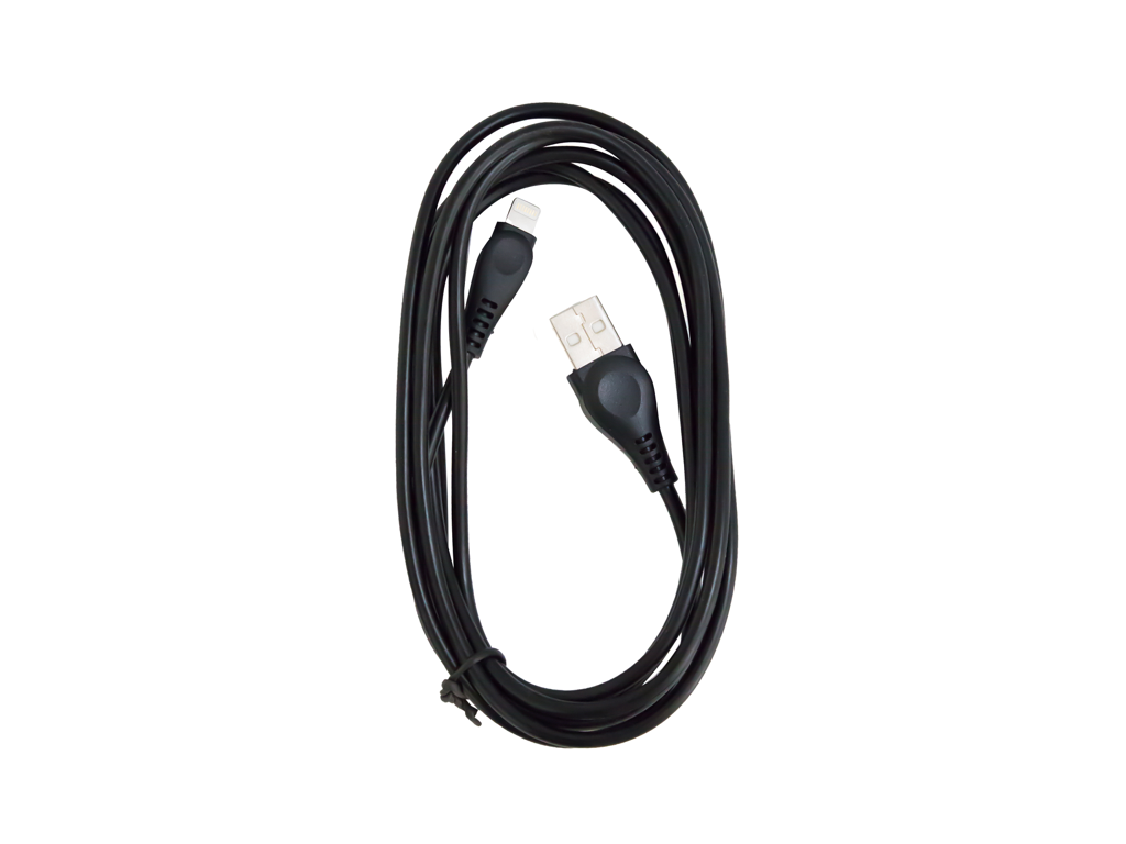 MyTech Apple Lightning Charging Cable - 2 Meter Long - Black