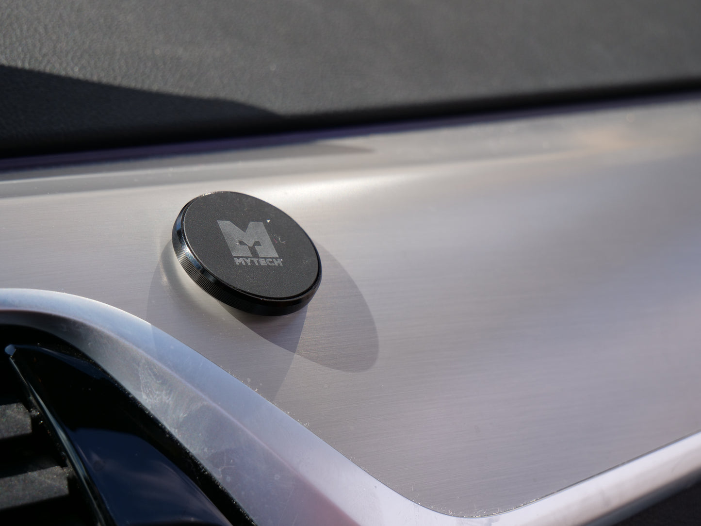 MyTech Magnetic Stick-On Car Holder - Magnetic Phone Holder - Universal -