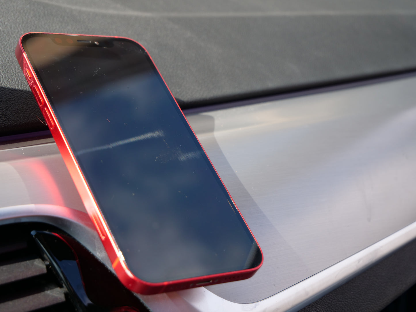 MyTech Magnetic Stick-On Car Holder - Magnetic Phone Holder - Universal -