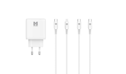 MYTECH 30W Snellader met 2x 1 Meter Kabels – Geschikt voor Android & iPhone