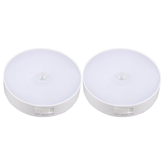 MyTech round sensor LED light - 2-Pack