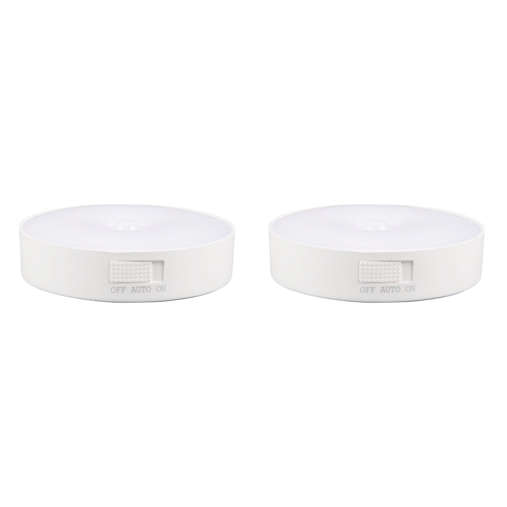 MyTech round sensor LED light - 2-Pack