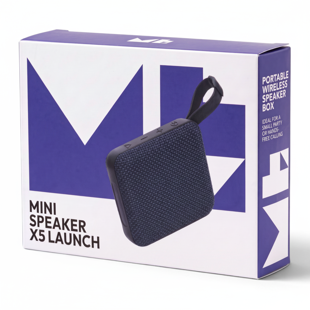 MyTech Portable Wireless Speaker X5 Launch